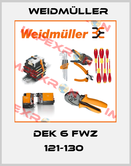 DEK 6 FWZ 121-130  Weidmüller