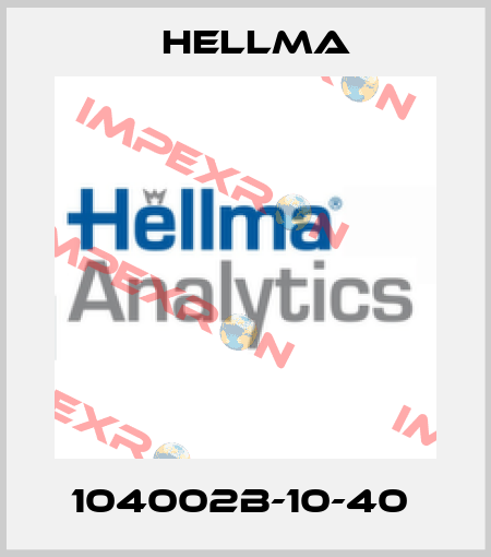 104002B-10-40  Hellma