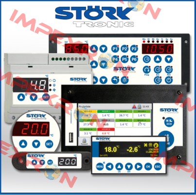 ST181 operating unit RJ45 °C %rH  Stork tronic