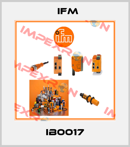 IB0017 Ifm
