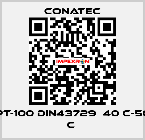 PT-100 DIN43729  40 C-50 C  Conatec