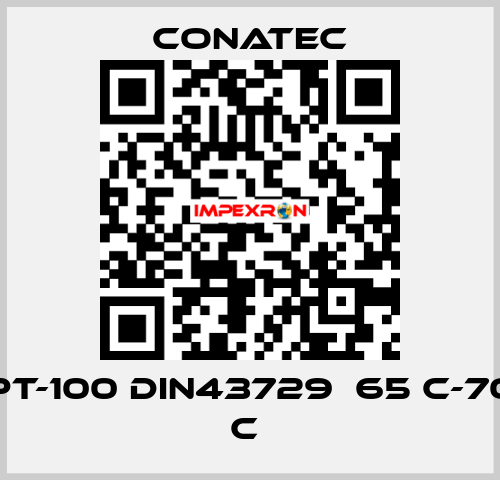 PT-100 DIN43729  65 C-70 C  Conatec