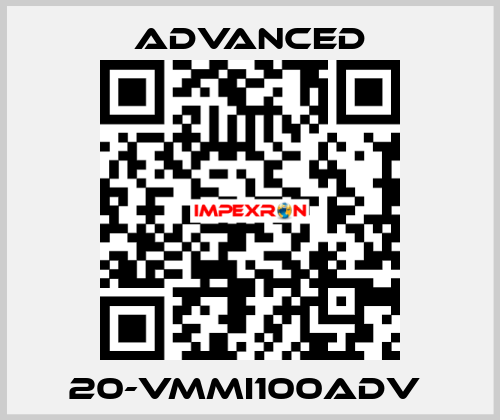20-VMMI100Adv  Advanced