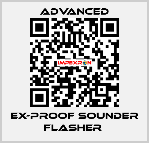 Ex-Proof Sounder Flasher  Advanced