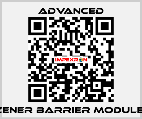 Zener Barrier Module  Advanced