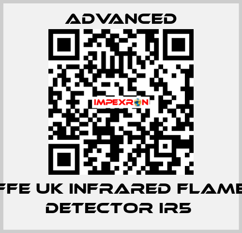 Ffe UK Infrared Flame Detector IR5  Advanced