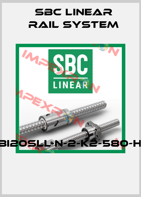 SBI20SLL-N-2-K2-580-H-II  SBC Linear Rail System