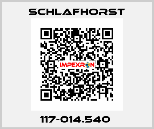117-014.540  Schlafhorst