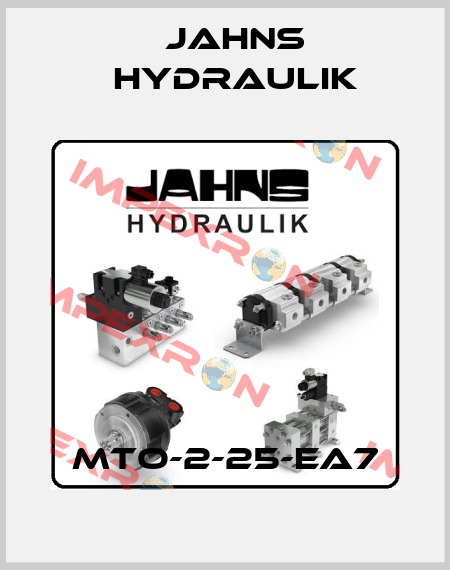 MTO-2-25-EA7 Jahns hydraulik