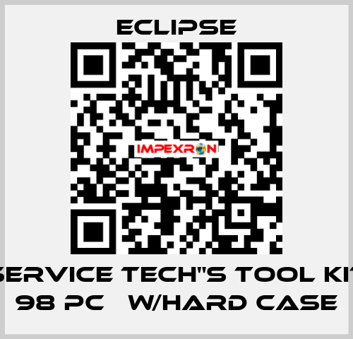 SERVICE TECH"S TOOL KIT 98 PC   w/HARD CASE Eclipse