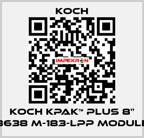 KOCH KPAK™ PLUS 8" 8638 M-183-LPP Module KOCH
