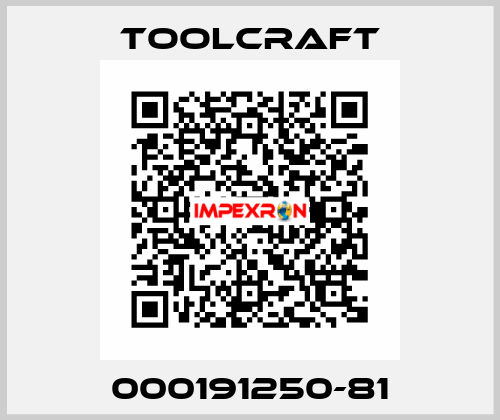 000191250-81 Toolcraft
