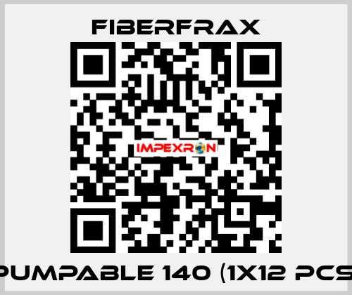 PUMPABLE 140 (1x12 pcs) Fiberfrax