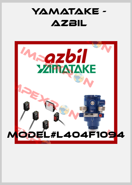 MODEL#L404F1094  Yamatake - Azbil