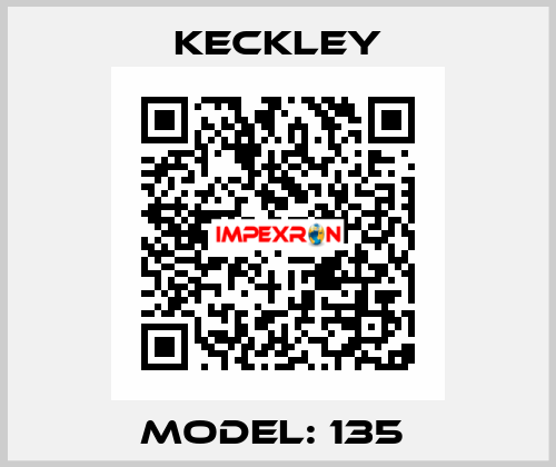 MODEL: 135  Keckley