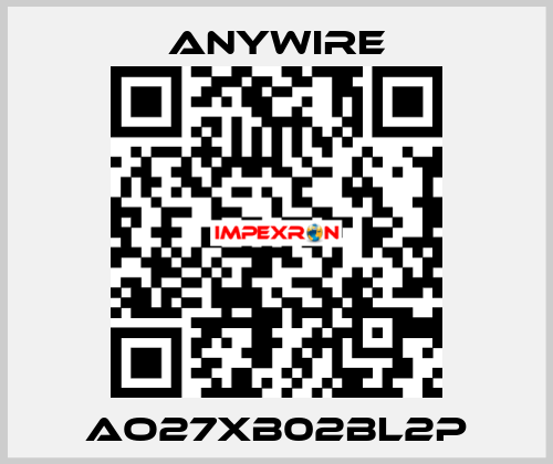 AO27XB02BL2P Anywire