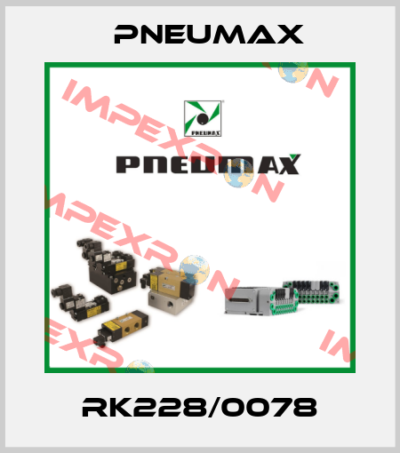 RK228/0078 Pneumax