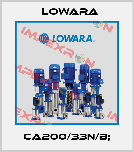CA200/33N/B; Lowara