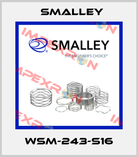 WSM-243-S16 SMALLEY