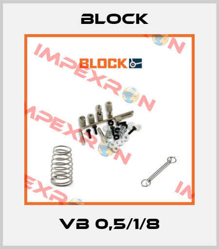 VB 0,5/1/8 Block