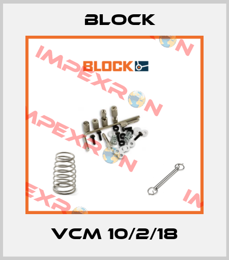 VCM 10/2/18 Block