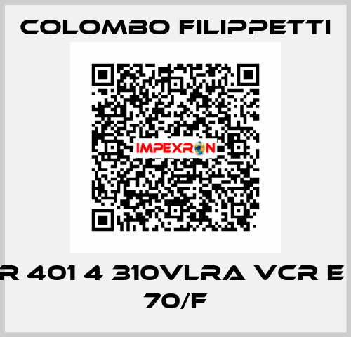 IR 401 4 310VLRA VCR E 1 70/F Colombo Filippetti