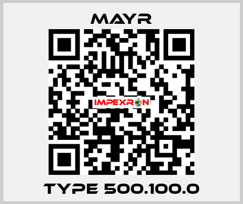 Type 500.100.0 Mayr