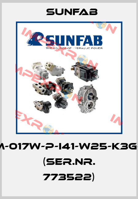 SCM-017W-P-I41-W25-K3G-100 (ser.nr. 773522) Sunfab