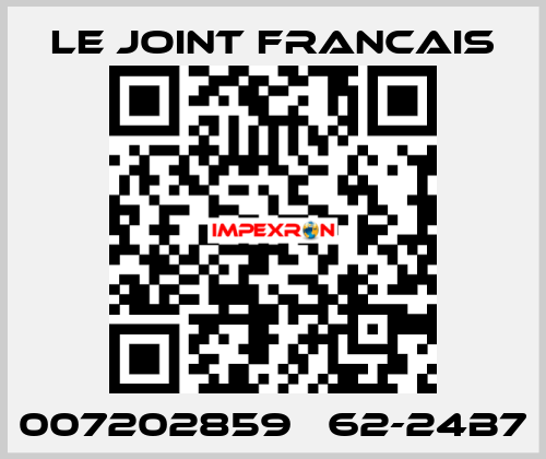007202859   62-24B7 LE JOINT FRANCAIS