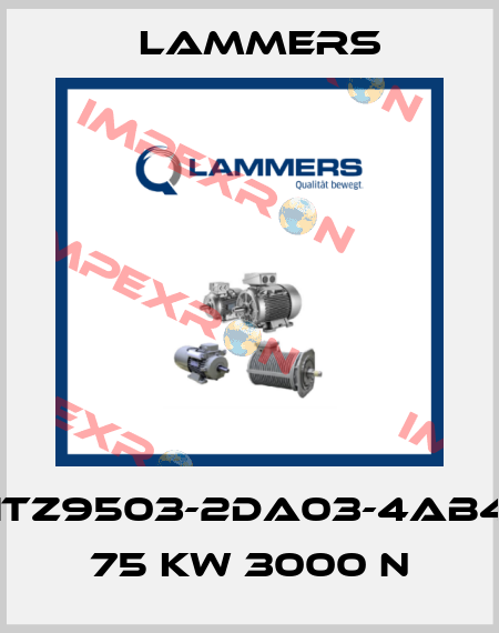 1TZ9503-2DA03-4AB4 75 kW 3000 n Lammers
