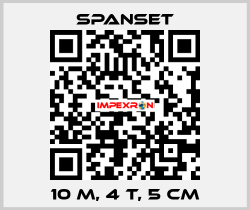 10 M, 4 t, 5 cm SpanSet