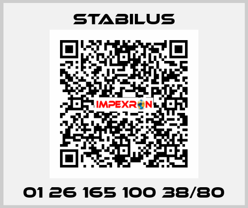 01 26 165 100 38/80 Stabilus