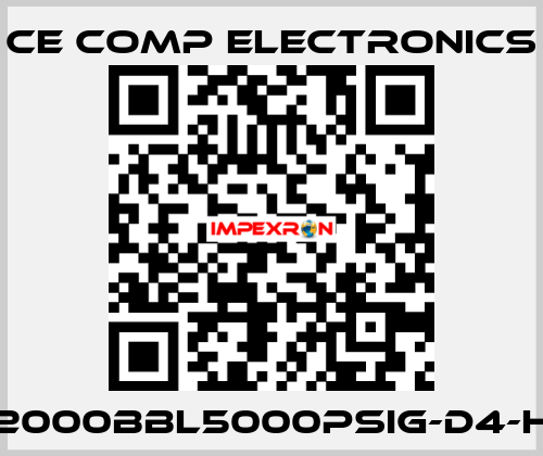 DPG2000BBL5000PSIG-D4-HA-10 Ce Comp Electronics