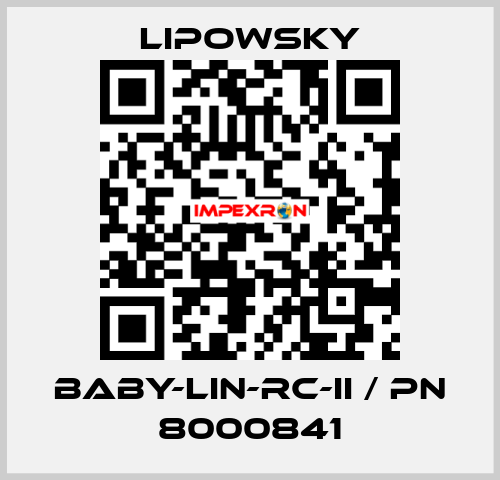 Baby-LIN-RC-II / PN 8000841 Lipowsky