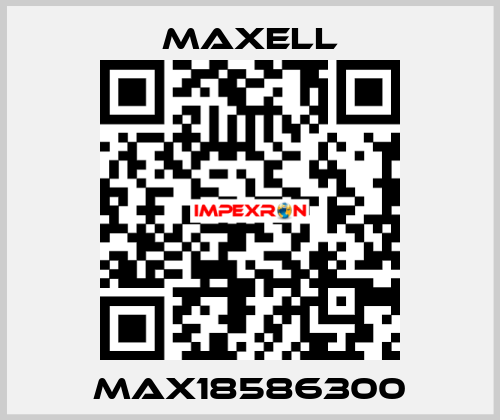 max18586300 MAXELL