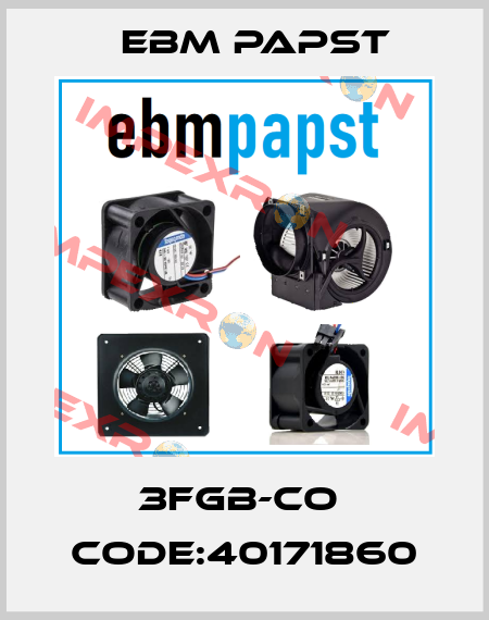 3FGB-CO  code:40171860 EBM Papst