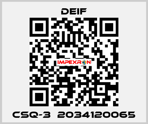 CSQ-3  2034120065 Deif