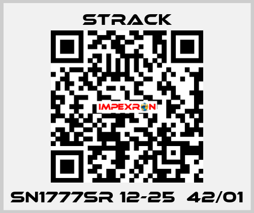 SN1777SR 12-25  42/01 Strack