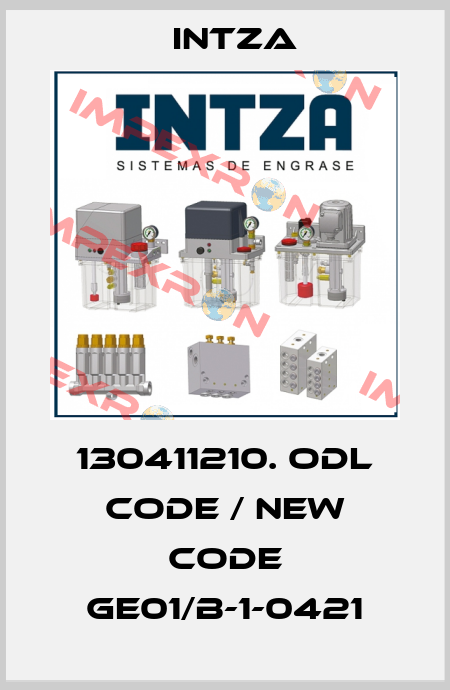 130411210. odl code / new code GE01/B-1-0421 Intza