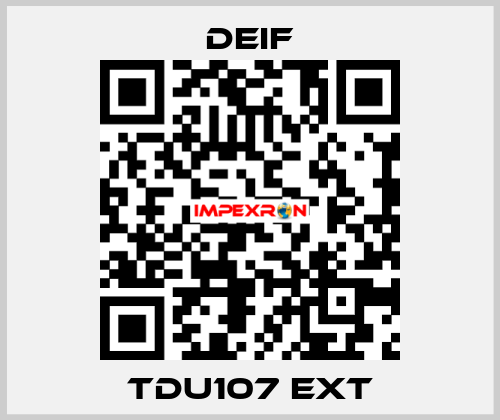 TDU107 EXT Deif