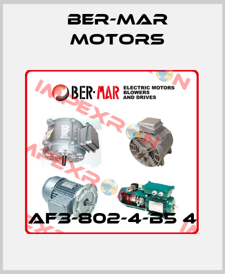 AF3-802-4-B5 4 Ber-Mar Motors