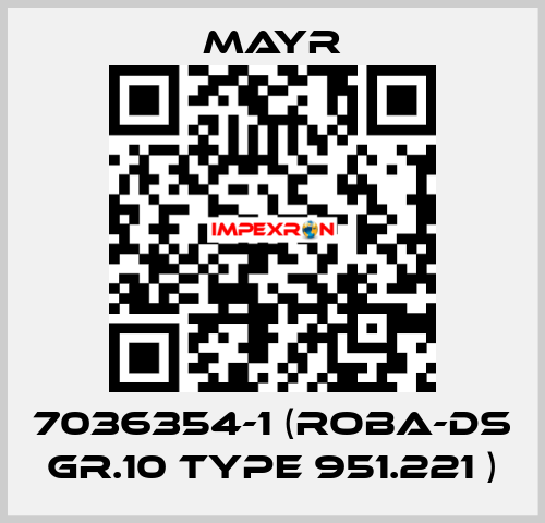 7036354-1 (ROBA-DS Gr.10 Type 951.221 ) Mayr