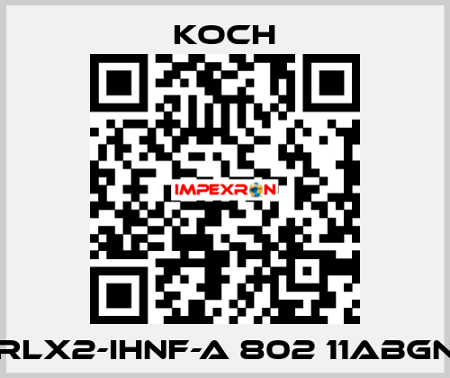 RLX2-IHNF-A 802 11ABGN KOCH