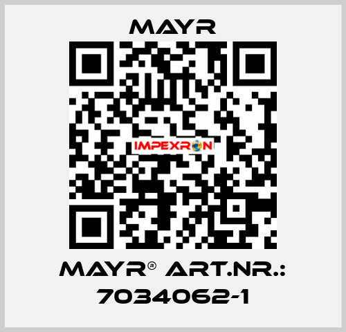 mayr® Art.Nr.: 7034062-1 Mayr
