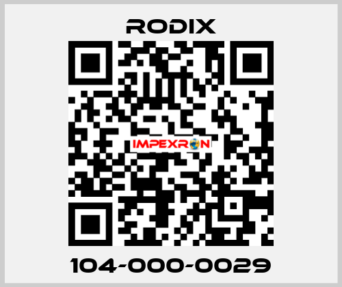 104-000-0029 Rodix