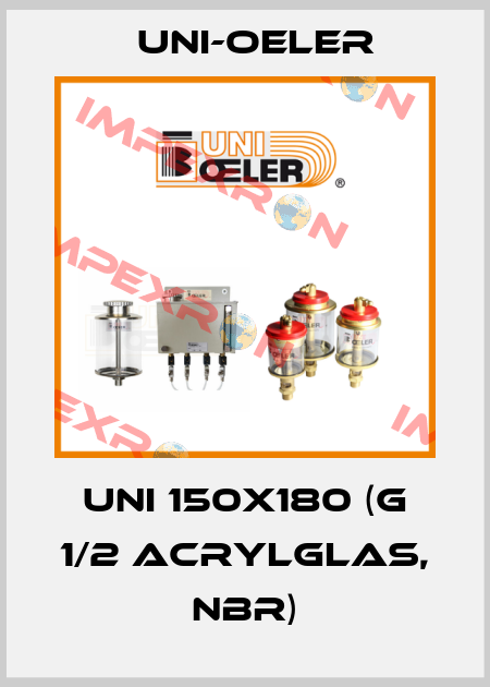 UNI 150x180 (G 1/2 Acrylglas, NBR) Uni-Oeler