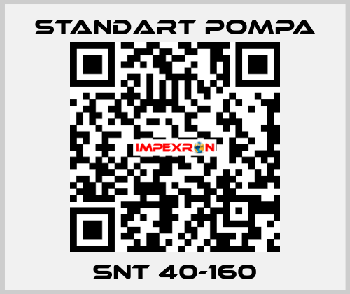 SNT 40-160 STANDART POMPA