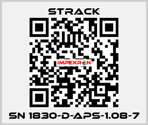 SN 1830-D-APS-1.08-7 Strack