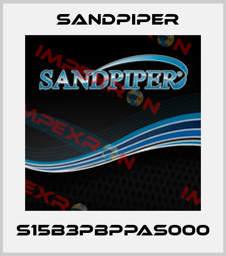 S15B3PBPPAS000 Sandpiper