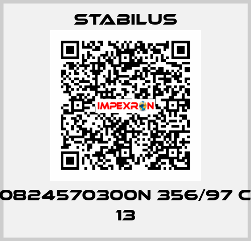 0824570300N 356/97 C 13 Stabilus